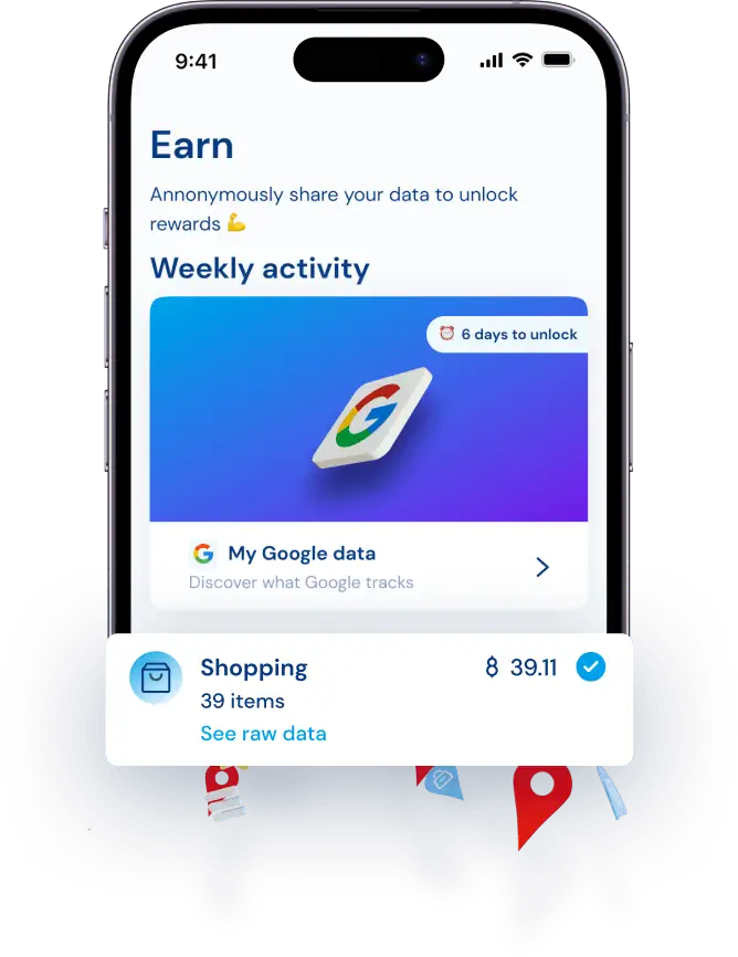 Gener8 App - Earn page