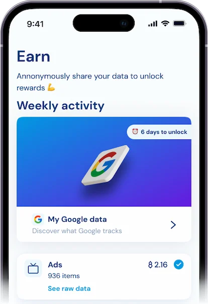 Partial image of iphone with app